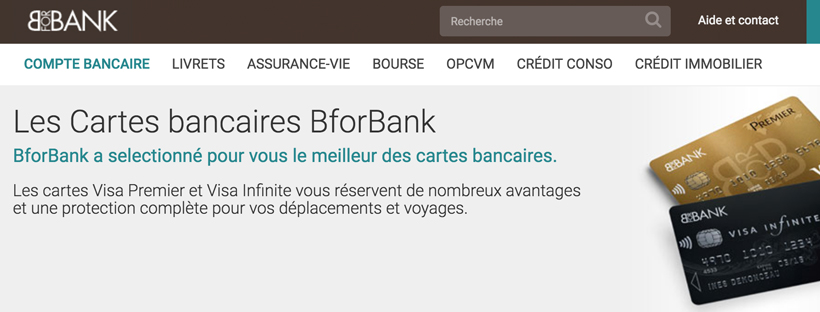 carte bforbank