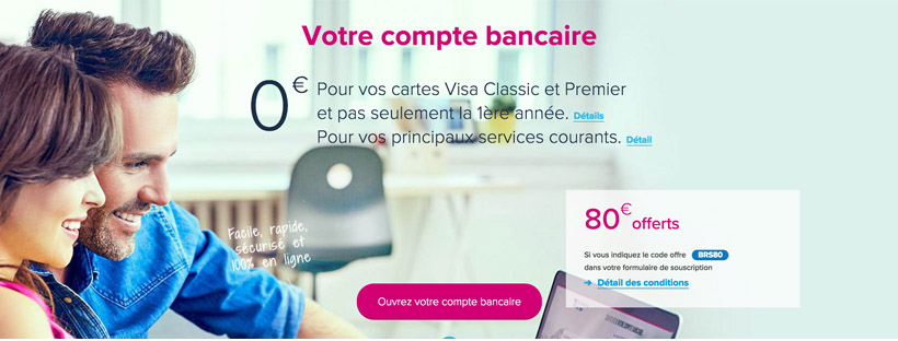 Boursorama Banque première france